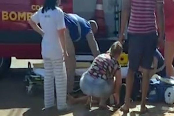 Menino de seis anos fica ferido após ser atropelado no Loteamento Barcelona