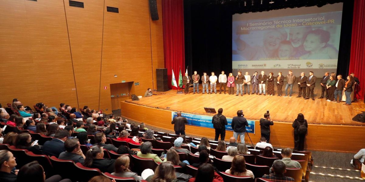 Cascavel sedia 1º Seminário Técnico Intersetorial do Idoso para debater políticas públicas