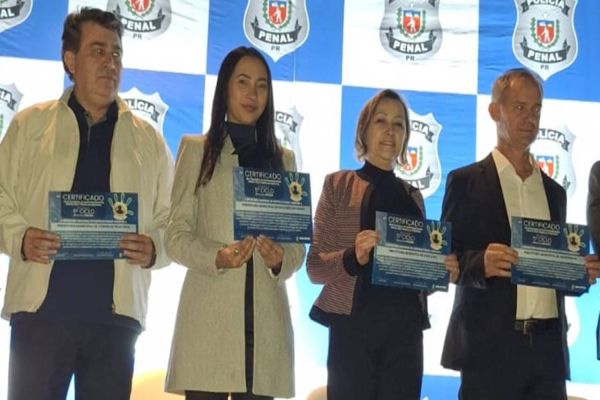 Cascavel recebe Selo Resgata por trabalho com pessoas privadas de liberdade