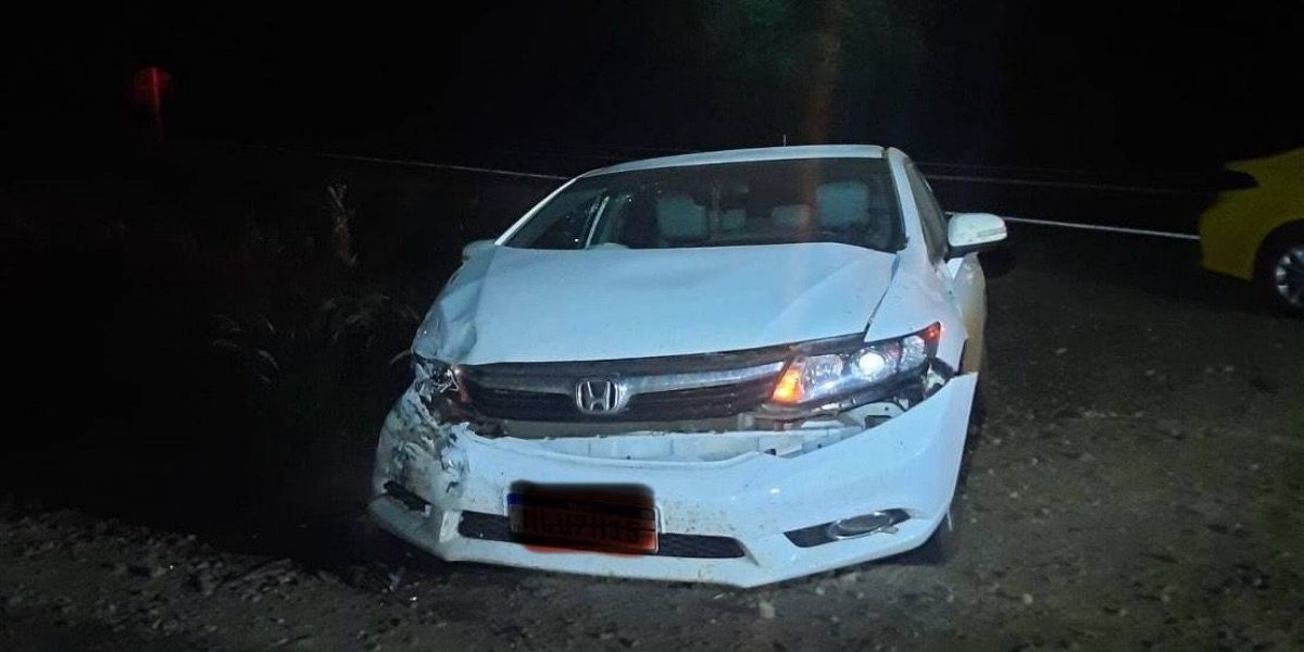 Três pessoas ficam feridas em colisão na PR-495 entre Medianeira e Missal