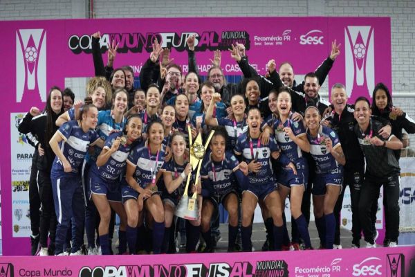 Stein Cascavel é tricampeão da Copa Mundo do Futsal Feminina