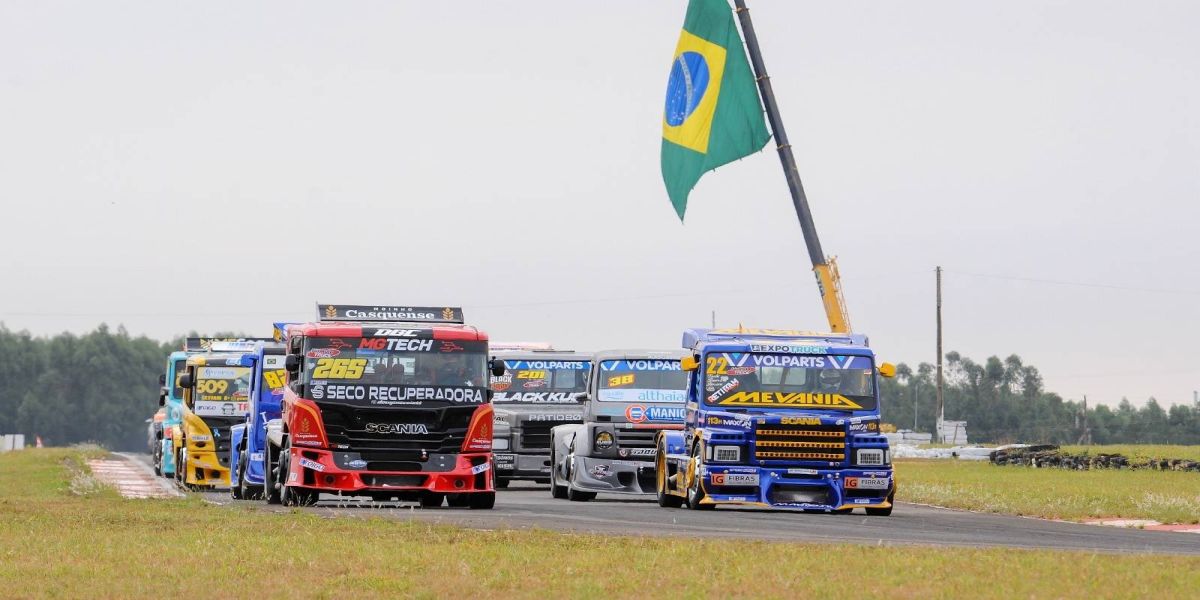 Everton Fontanela e Giovani Tavares vencem pela 1ª vez na Fórmula Truck