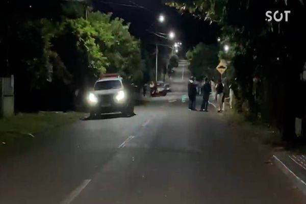 Pai morto em frente aos filhos após briga em bar em Santa Terezinha de Itaipu