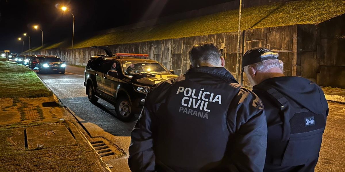 Polícia Civil deflagra megaoperação contra o tráfico de drogas no litoral do Paraná