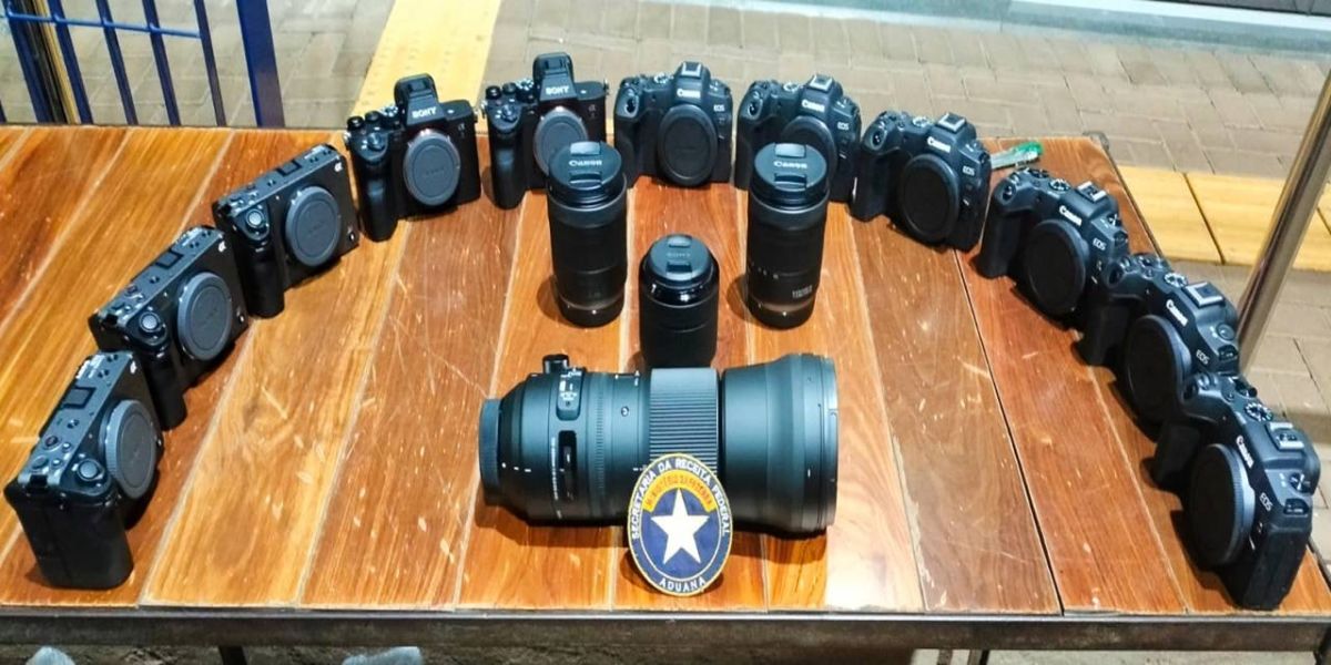 Receita Federal apreende quase meio milhão de reais em mercadorias e prende um homem na BR-277