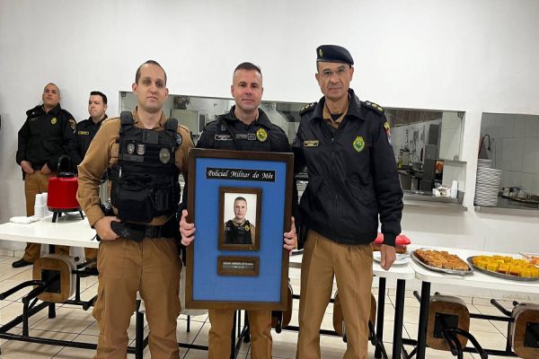 Policial destaque do 6º BPM: Sd. Mello se destaca no combate ao crime em Três Barras do Paraná