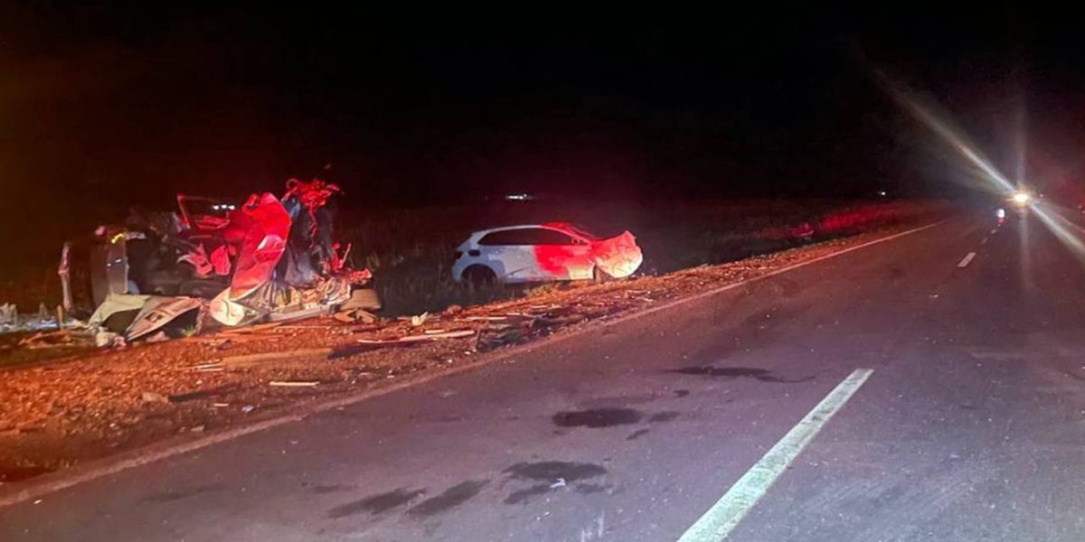 Jovem morre em grave acidente na PR-495 entre Serranópolis do Iguaçu e Medianeira