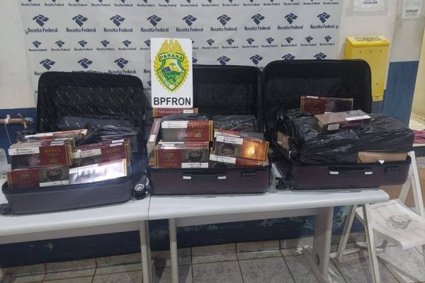 Operação Cidade Segura apreende 145 pacotes de cigarros contrabandeados em Cascavel