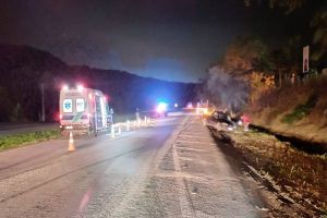 Imagem referente à notícia: Motociclista morre em colisão lateral na BR-277 em Paranaguá