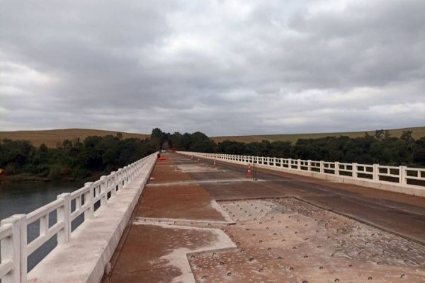 Ponte entre Nova Aurora e Quarto Centenário terá bloqueio de quarta a sexta-feira