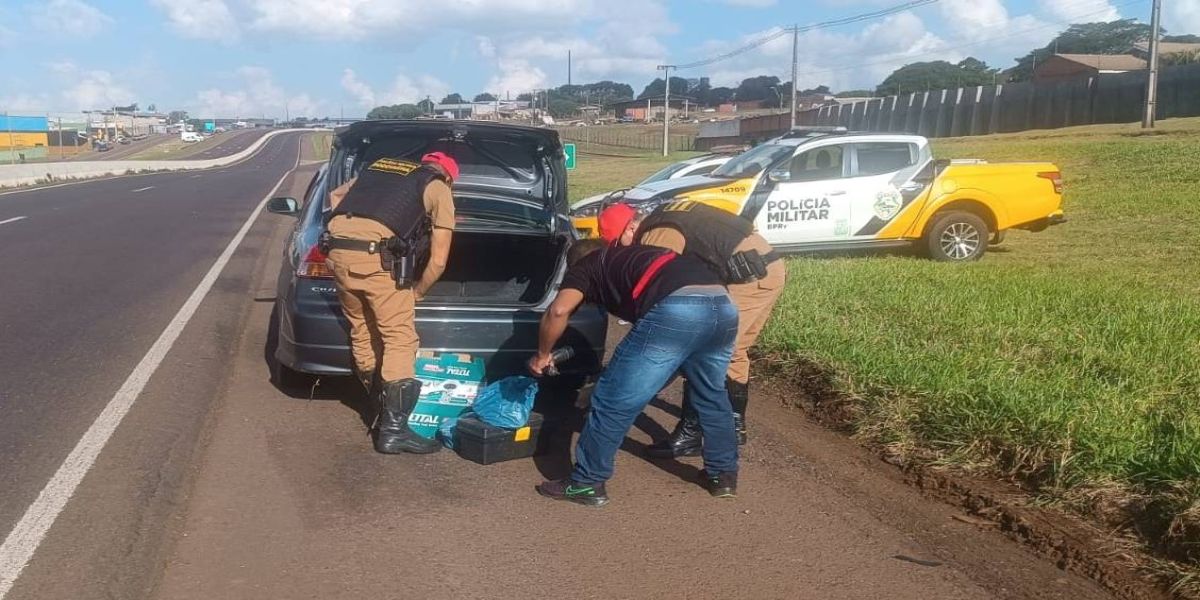 Motoristas desatentos colocam em risco a segurança na PRC-467: 27 são flagrados em blitz da BPRV