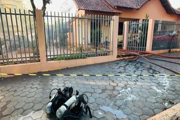 Incêndio em Marechal Cândido Rondon: Jovem morre e família é encaminhada à UPA após inalar fumaça