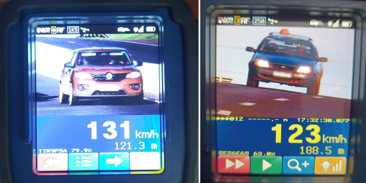 Operação Radar: Registra 281 motoristas em velocidade excessiva na PRC-467 em Cascavel