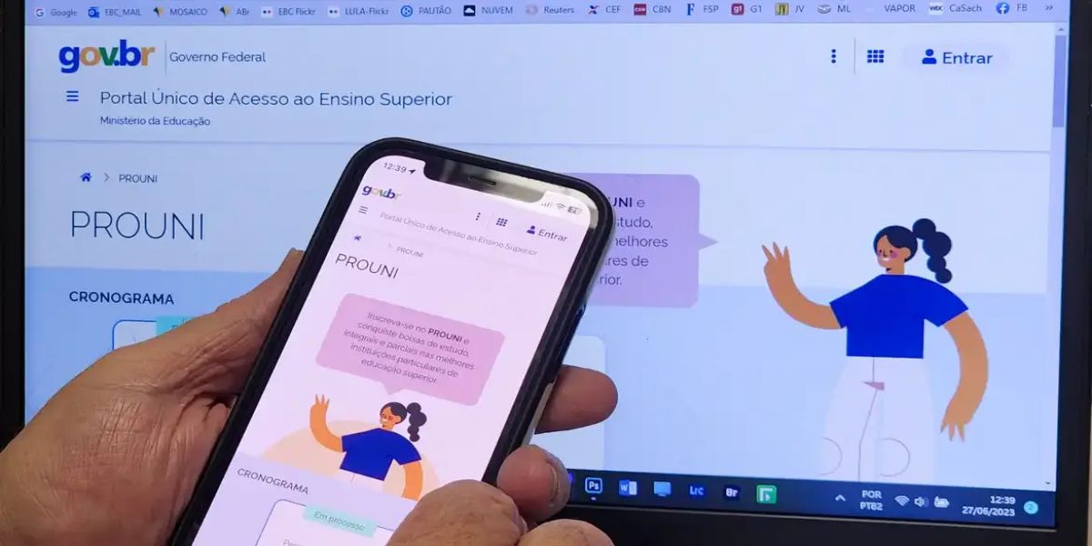 Inscrições para o Prouni estão abertas; São oferecidas 243.850 bolsas, diz MEC