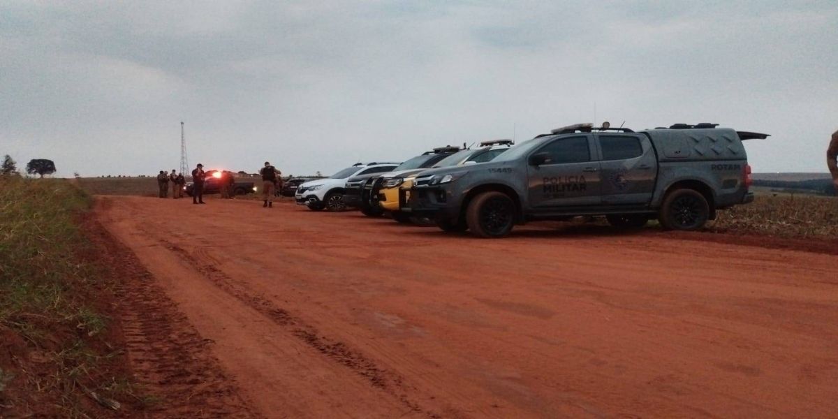 Tiroteio em Mariluz termina com a morte de dois criminosos e recuperação de carro roubado
