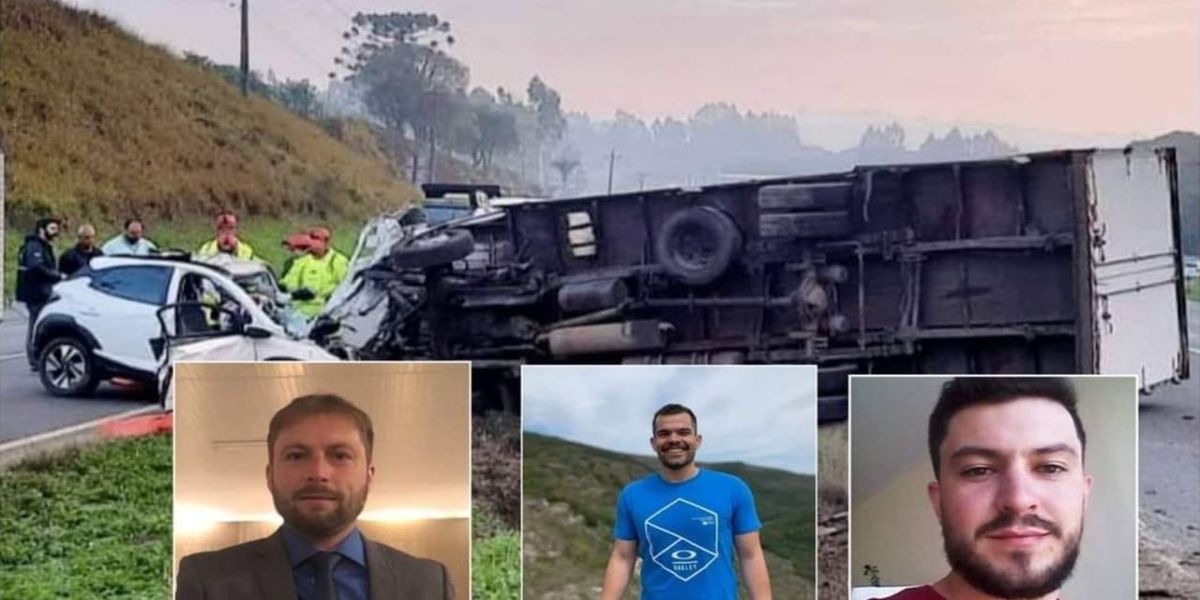 Colisão frontal na PR-151 causa três mortes e um ferido em Castro