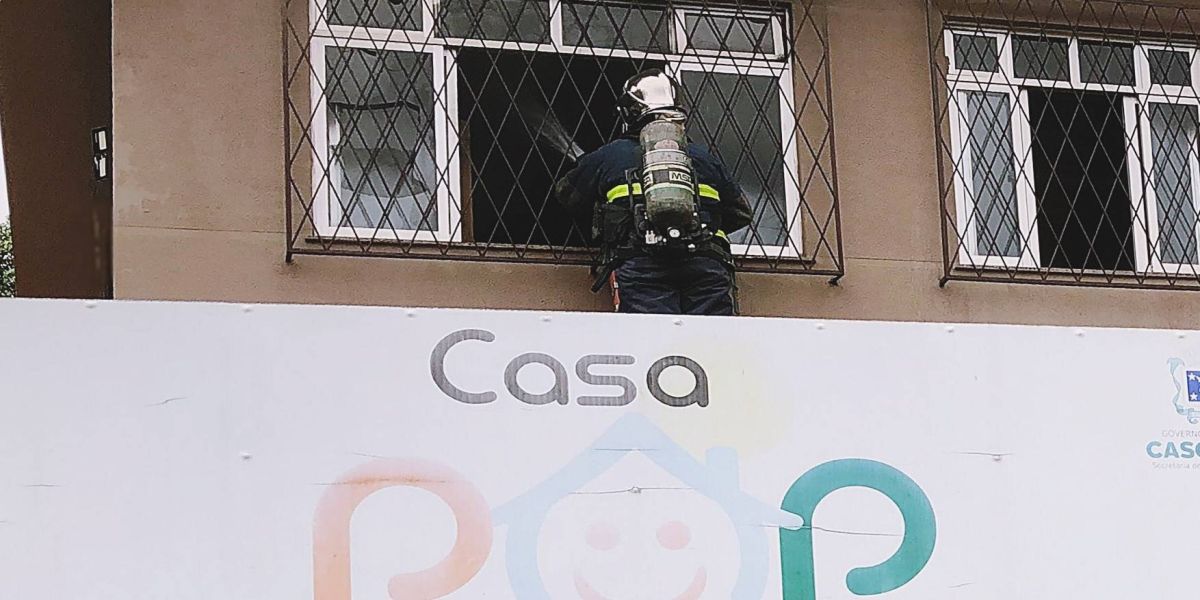 Incêndio criminoso atinge Casa Pop em Cascavel; ninguém se feriu