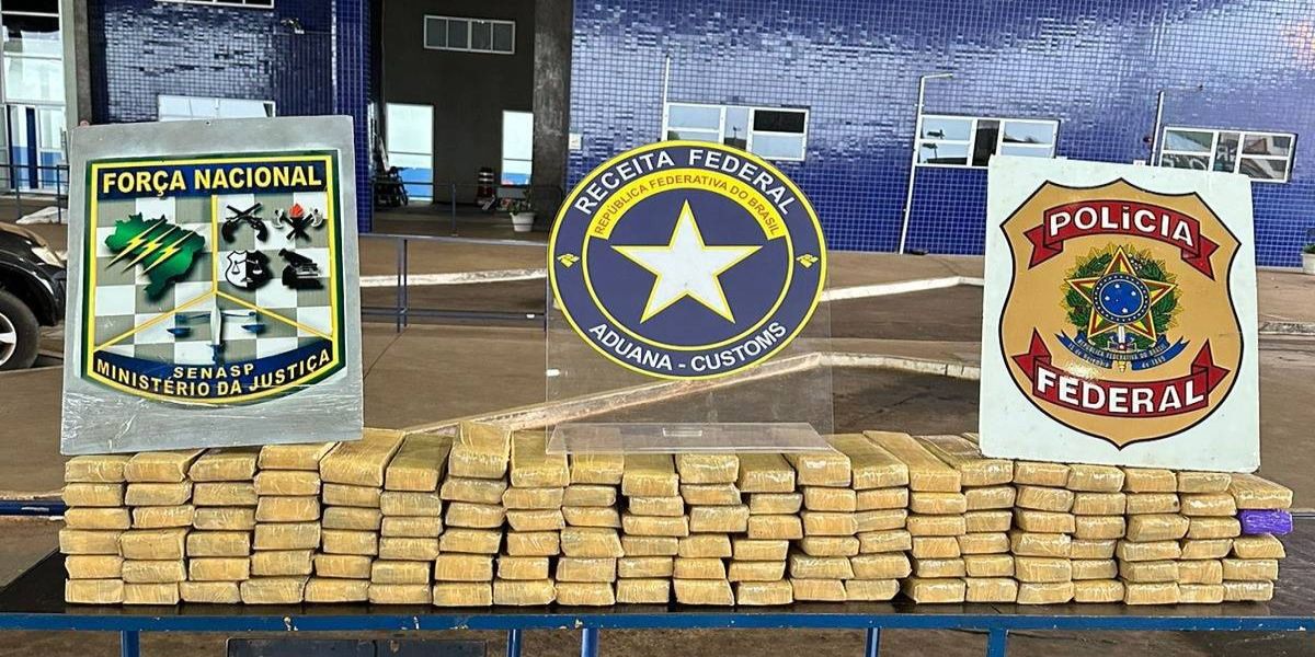 Receita Federal apreende 115 tabletes de maconha com destino a Cascavel