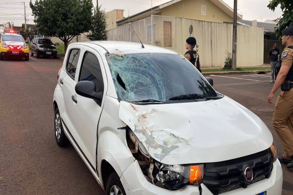 Idoso morre atropelado por carro no Jardim Florais do Paraná; Motorista é preso por embriaguez