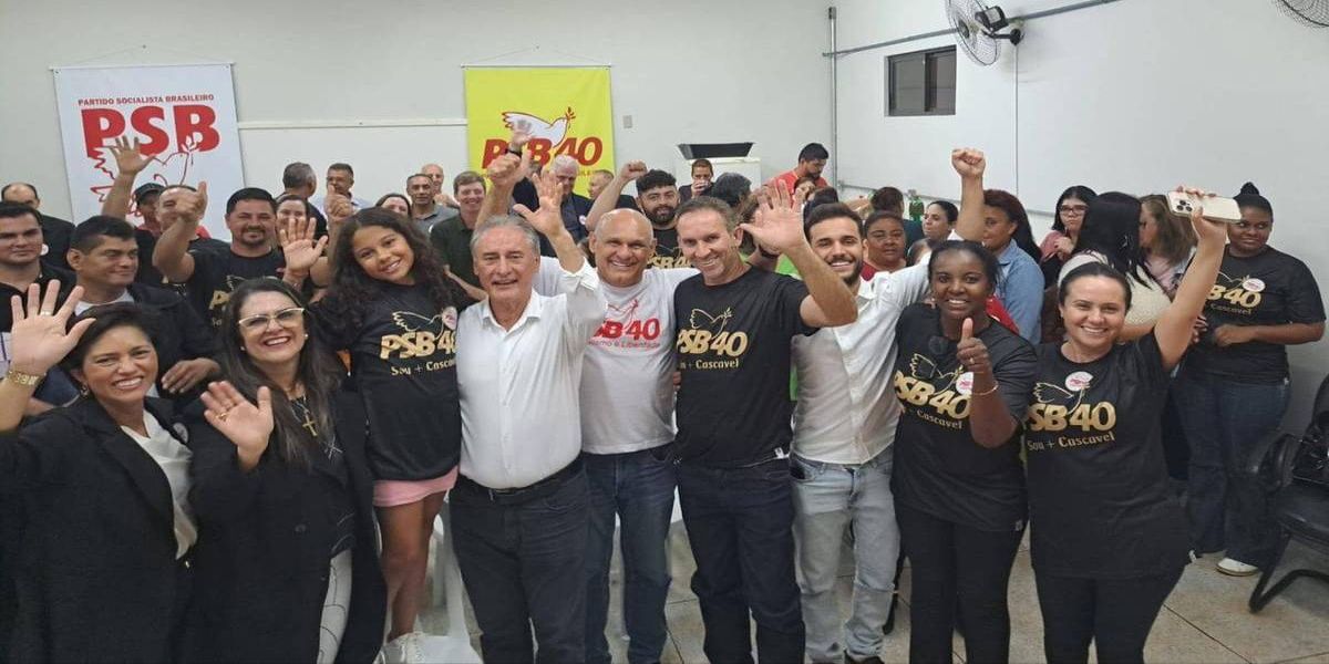 PSB Cascavel homologa chapa de vereadores e confirma coligação para 2024