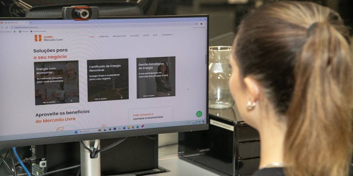 Copel lança website que ajuda empresas a economizar na conta de luz