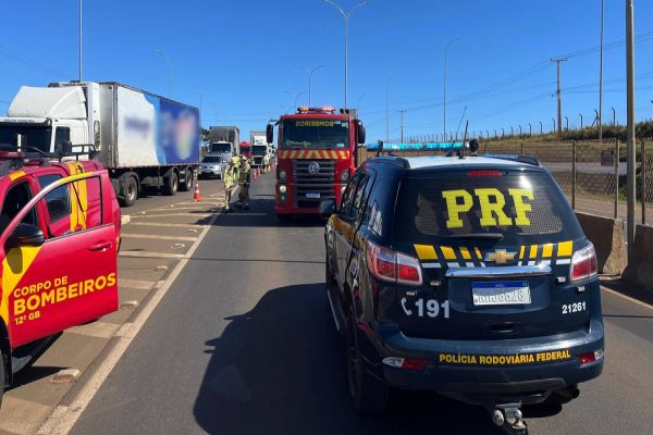 Estudante de 17 anos morre após ser atingida por veículo na BR-277 em Guarapuava