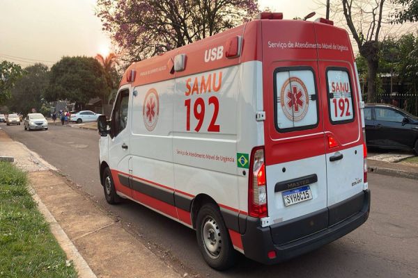 Criança sofre escoriações leves após ser atropelada no Bairro Brasília em Cascavel