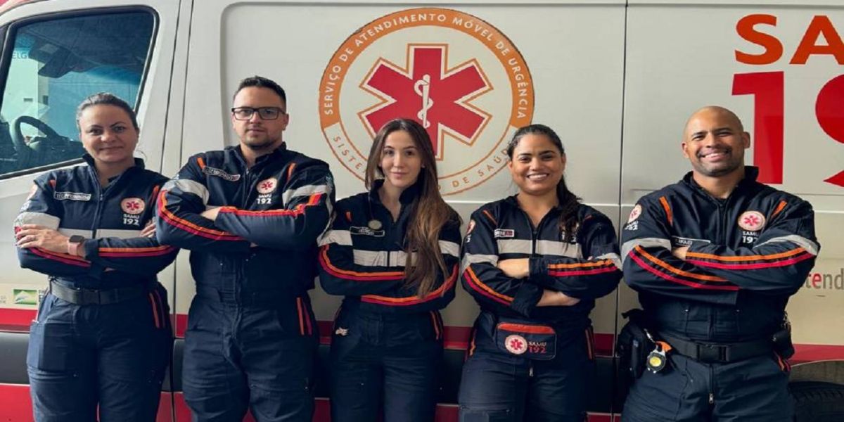 Samu reverte parada cardíaca em idoso de 75 anos no bairro São Cristóvão em Cascavel