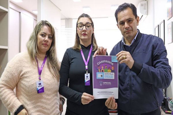 Siprovel lança campanha “Vote Pela Educação” e convida candidatos à Prefeitura de Cascavel