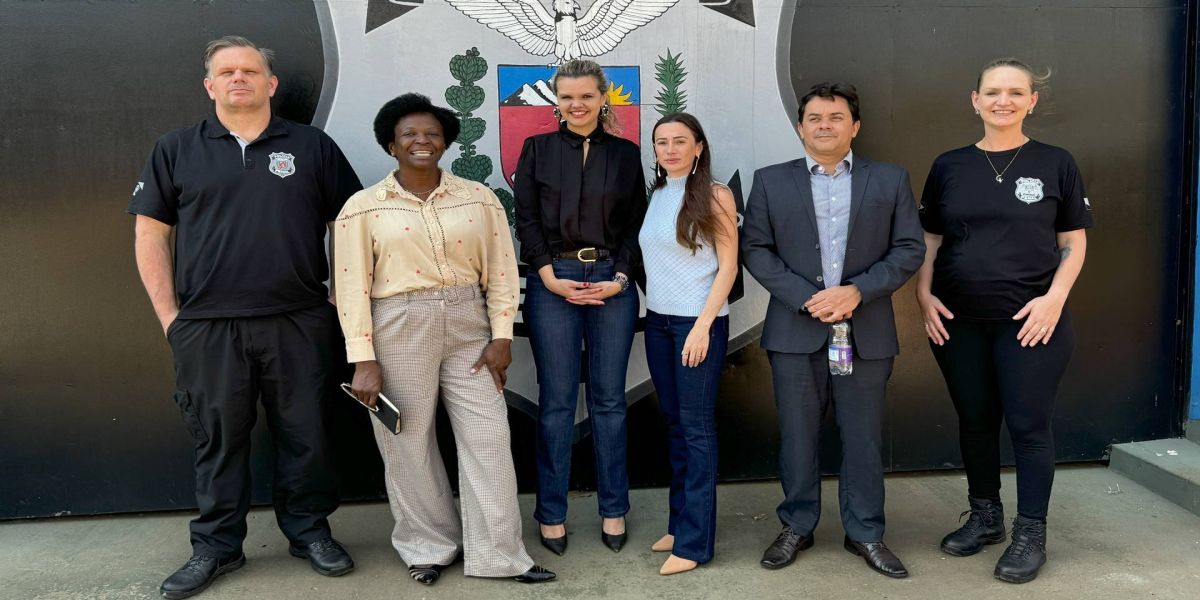 Ministério dos Direitos Humanos realiza visita técnica no sistema prisional da região de Cascavel