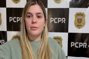 Imagem referente à notícia: PCPR divulga imagens de suspeitas envolvidas em golpe de R$ 11 mil em Ramilândia