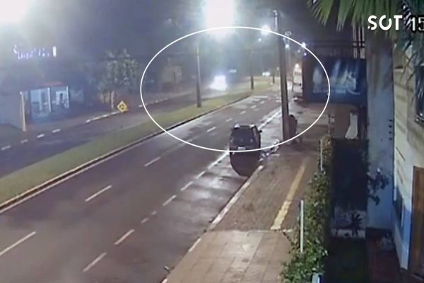 Câmeras de segurança registram acidente que vitimou jovem de 19 anos em Toledo