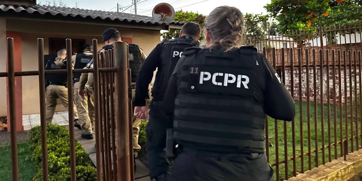 Operação Caim e Abel: Polícia deflagra operação contra facções criminosas no Oeste do Paraná