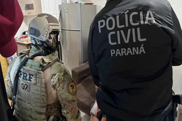 Polícia Civil, Militar e PRF prendem suspeito de assaltos a compristas em Cascavel
