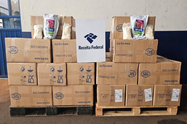 Receita Federal apreende 500kg de agrotóxicos em Cascavel