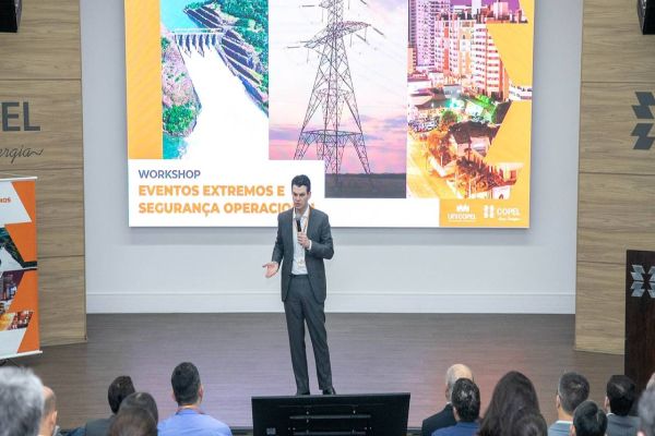 Workshop promovido pela Copel discute desafios diante de eventos climáticos extremos