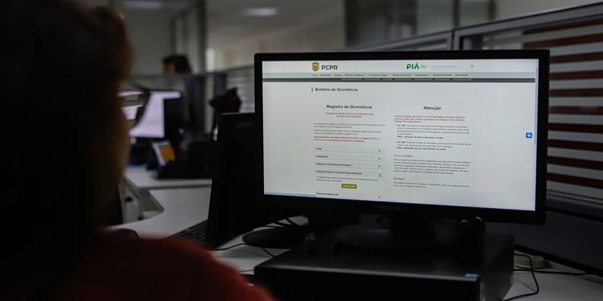 Boletim de ocorrência online traz facilidade para o cidadão e otimiza trabalho da PCPR