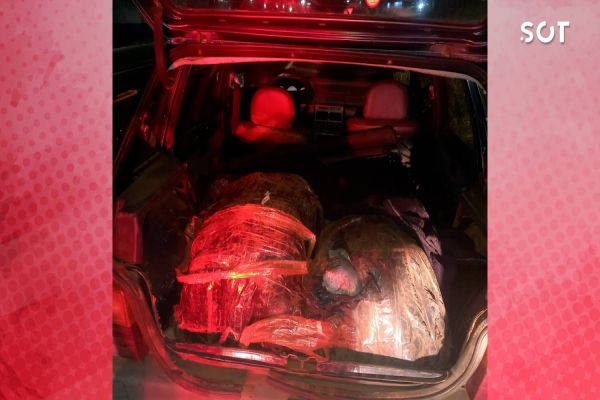 Polícia Militar apreende adolescente com 103 kg de maconha em Cascavel