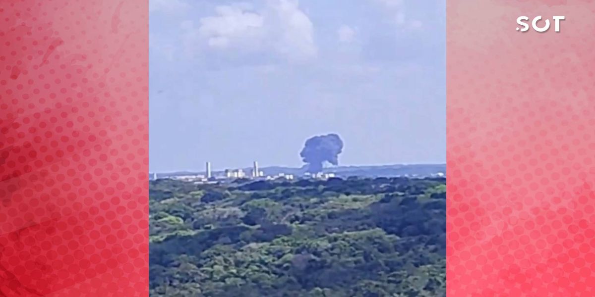 Caça F-5 da FAB cai em Natal após problemas nos motores; piloto se ejeta com segurança