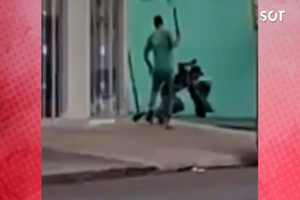 Suspeito de furto é agredido por popular e deixado desacordado no Bairro Periolo em Cascavel
