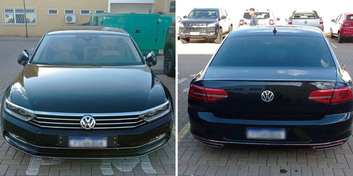 Polícia Militar prende dupla em veículo com alerta por tentativa de homicídio em Cascavel