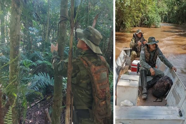 Polícia Ambiental desmantela estrutura de caça ilegal no Parque Nacional do Iguaçu
