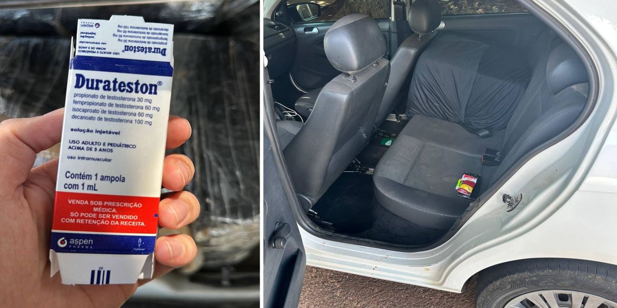 Mais de 1.700 frascos de anabolizantes são apreendidos pela Receita Federal em Santa Tereza do Oeste