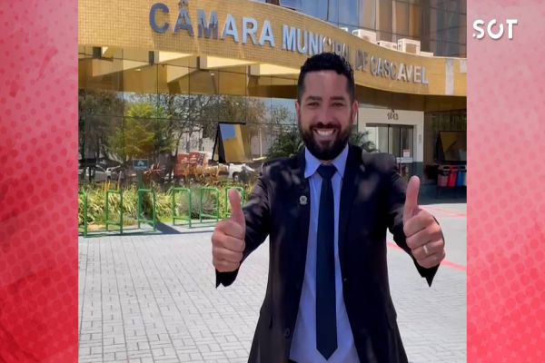 Imagem referente a notícia: Vereadores gravam apoio em massa para Tiago Almeida à presidência; Veja vídeos