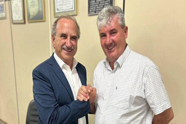 Imagem referente a notícia: Renato Silva anuncia Severino Folador como futuro Chefe da Casa Civil de Cascavel