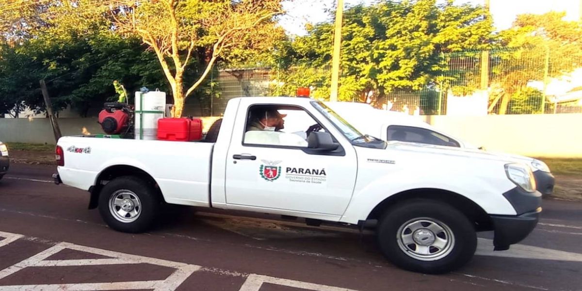 Cascavel inicia aplicação de fumacê para combater surto de chikungunya