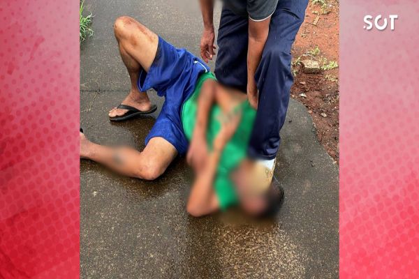 Populares flagram furto de bicicleta e ajudam a prender suspeito em Cascavel