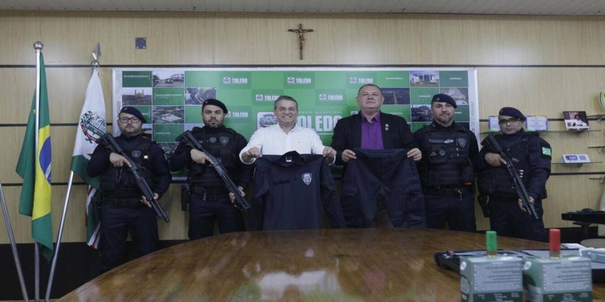 Guarda Municipal de Toledo terá novo fardamento e equipamentos modernos