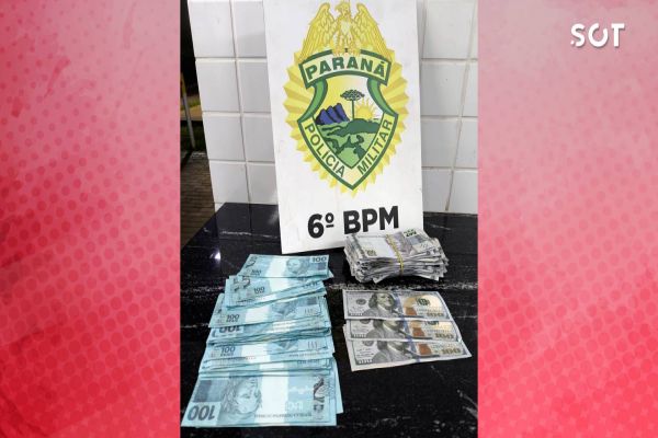 Quatro pessoas são detidas em flagrante por tentativa de estelionato com notas falsas em Cascavel
