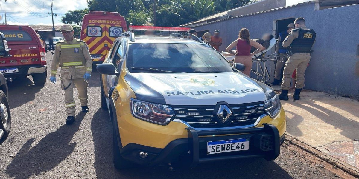 Mãe e filho são alvejados por disparos de arma de fogo no Jardim Julieta Bueno em Cascavel